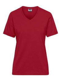 V-Shirt Damen Rot